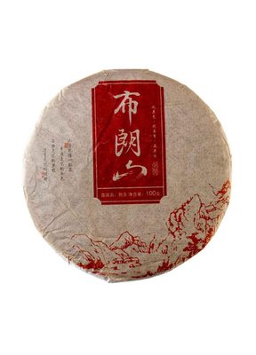Чорний чай Шу Пуер з гори Бу Лань Шань 2020 рік 100г, Китай id_3742 фото