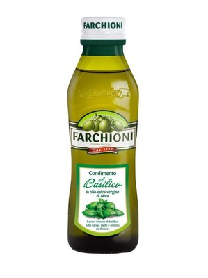 Оливкова олія з базиліком Farchioni Condimento al Basilico in olio extra vergine di oliva 250мл, Італія id_7917 фото