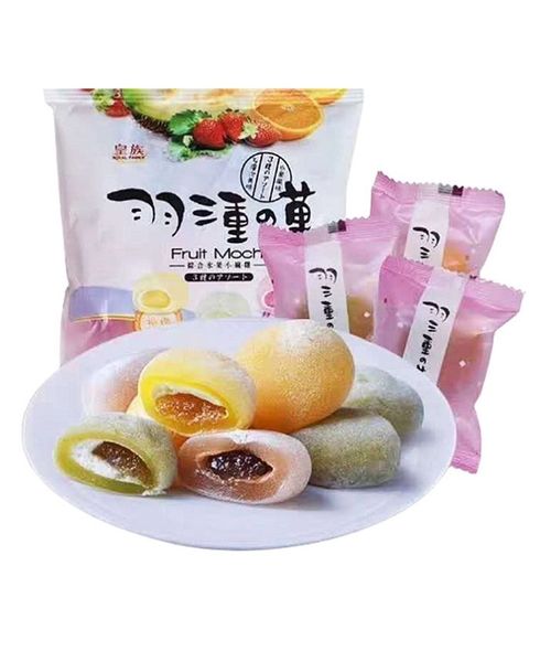 Японські тістечка моті Royal Family Fruit Mochi фруктові 250г, Тайвань id_2982 фото