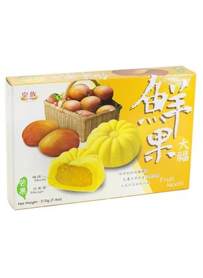 Японські тістечка моті Royal Family Mango Mochi з манго фігурні 210г, Тайвань id_8109 фото