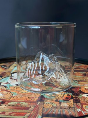 Склянка для віскі Гора Фудзі із боросилікатного скла 180мл, Китай id_9178 фото