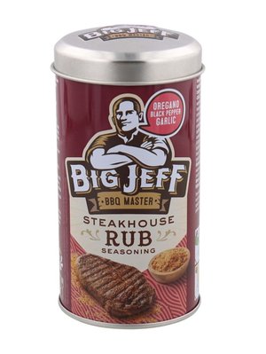 Приправа до стейку Big Jeff BBQ Master Steakhouse Rub Seasoning ж/б 100г, Нідерланди id_7951 фото