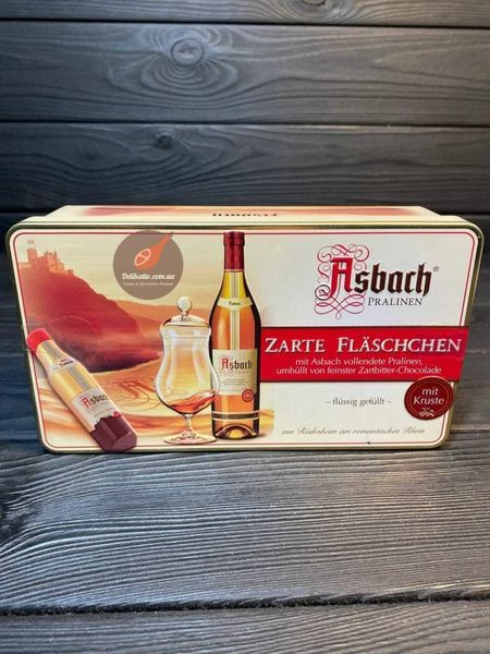Шоколадні пляшечки Asbach Zarte Flaschchen з бренді 200г, Німеччина id_590 фото