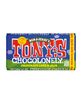 Молочно-чорний шоколад з брауні Tony's Chocolonely Dark Milk 42% with Brownie Pieces 180г, Бельгія