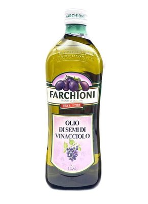 Олія з виноградних кісточок Farchioni Olio Di Semi Di Vinacciolo джерело вітаміну Е та Омега-6 1л, Італія id_9719 фото