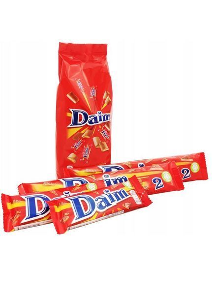Цукерки шоколадні Daim Minis Bag з мигдально-карамельною начинкою 280г, Швеція id_2583 фото