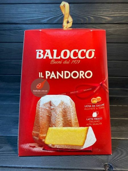 Панеттоне різдвяний Balocco Pandoro класичний 750г, Італія id_575 фото