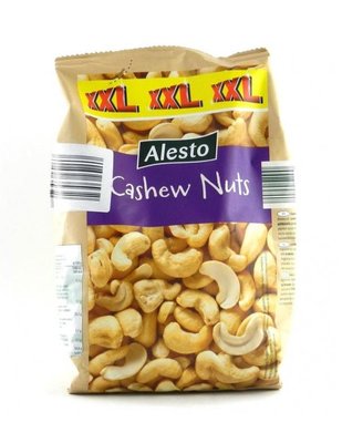 Горіхи кеш'ю натуральні Alesto Cashew Nuts XXL 500г, Нідерланди id_9201 фото