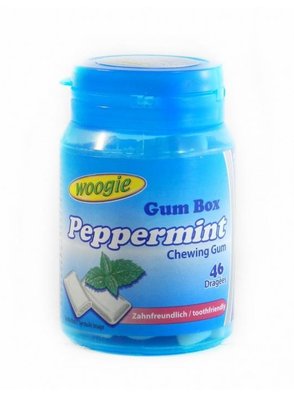 Жувальна гумка Woogie Peppermint без цукру 64,4г, Австрія id_7433 фото