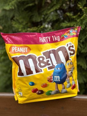 Шоколадне драже M&M's Peanut Party з арахісом 1кг, Австрія id_9202 фото