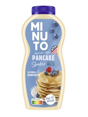 Суміш для приготування панкейків Minuto Shaker American Pancake в шейкері 219г, Німеччина id_10037 фото