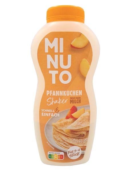 Суміш для приготування млинців Minuto Shaker Pfannkuchen в шейкері 205г, Німеччина id_10036 фото