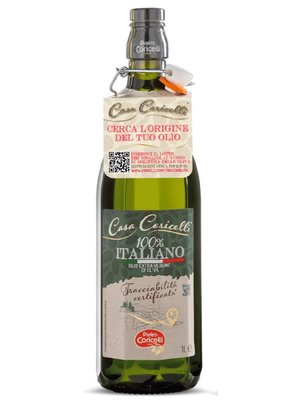 Оливкова олія Pietro Coricelli 100% Italiano Trasciafilita Certificata преміум клас 1л, Італія id_8637 фото