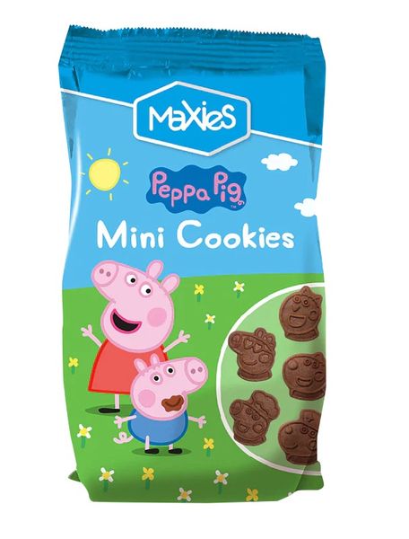 Міні-печиво шоколадне Maxies Свинка Пеппа 100г, Іспанія id_8739 фото
