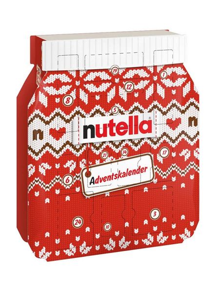 Різдвяний адвент-календар Nutella Adventskalender зі смаколиками та сувенірами 528г, Італія id_8175 фото