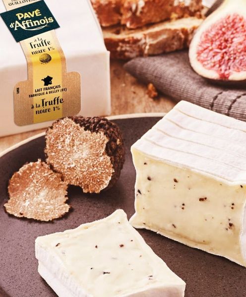 М’який сир з чорним трюфелем Pave d'Affinois Truffes 60% 150г, Франція id_580 фото