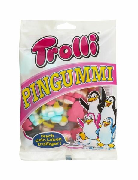 Желейні цукерки Trolli Pingummi пінгвіни 175г, Німеччина id_1281 фото