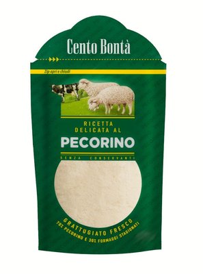 Сир пекоріно Biraghi Cento Bonta Pecorino овечий тертий 100г, Італія id_7376 фото