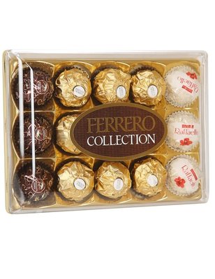 Набір преміальних цукерок Ferrero Collection 172г, Італія id_3244 фото