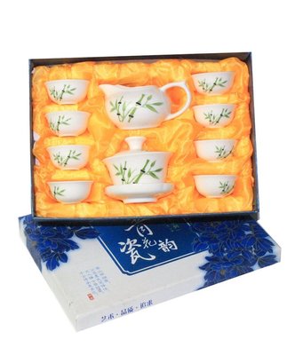 Набір Шепіт бамбуку для чайної церемонії з 10 предметів, Китай id_8383 фото