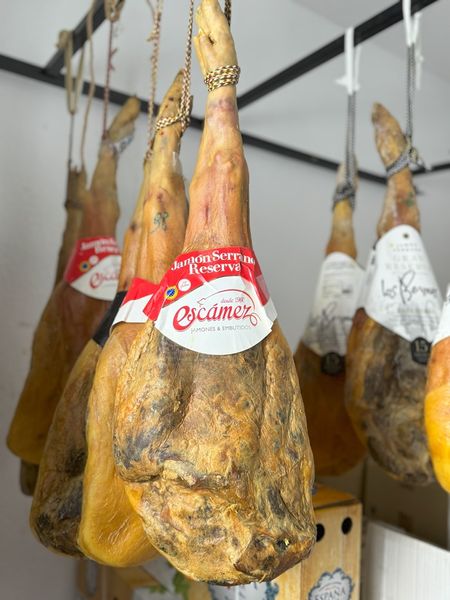 Хамон Escámez Jamon Serrano Reserva витримка 20 місяців (найкращий хамон Іспанії 2020 року) 7-7.5кг, Іспанія id_9733 фото