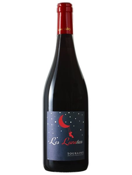 Столове вино червоне сухе Les Lunelus Touraine Rouge AOC 13.5% 0.75л, Франція id_9468 фото