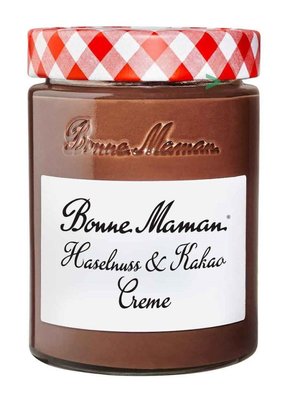 Шоколадно-фундукова паста Bonne Maman Haselnuss-Kakao-Creme 360г, Франція id_8436 фото