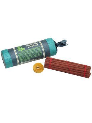 Натуральні тибетські пахощі ручної роботи Tibetan Clary Sage (Мускатна Шавлія) 30шт з підставкою, Непал id_12136 фото