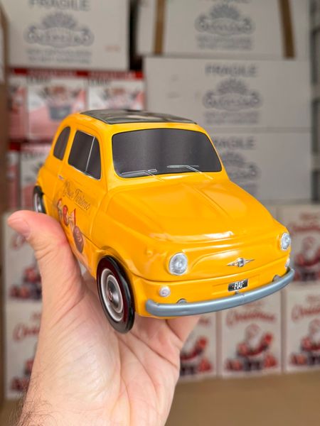 Автомобіль з асорті цукерок Vanoir Gran Turismo Fiat 500 Giallo Italiano 205г, Італія id_10405 фото