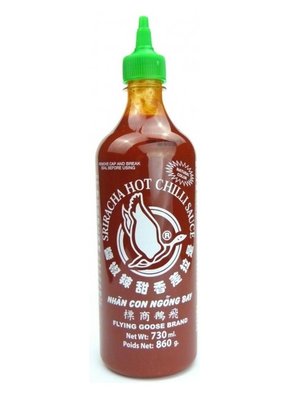 Гострий соус чилі Шрірача Flying Goose Sriracha Hot Chilli Sauce 730 мл, Таїланд id_9990 фото