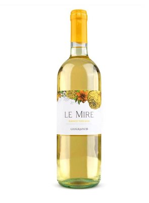 Вино біле сухе Geografico Le Mire Bianco Toscano IGT 12.5% 0.75л, Італія id_7676 фото
