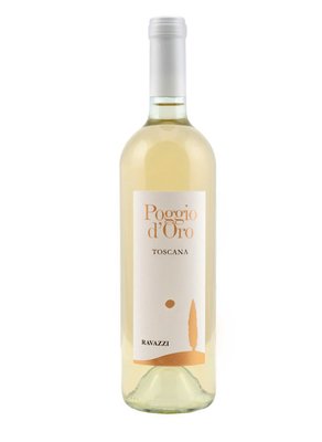Вино біле сухе Ravazzi Poggio D'oro Bianco di Toscana IGT 12.5% 0.75л, Італія id_8819 фото