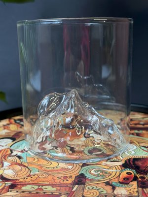 Склянка для віскі Гора Фудзі із боросилікатного скла 300мл, Китай id_9179 фото