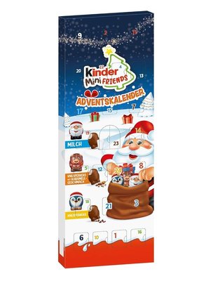 Новорічний адвент календар Kinder Ferrero Mini Friends для дітей 146г, Італія id_10170 фото