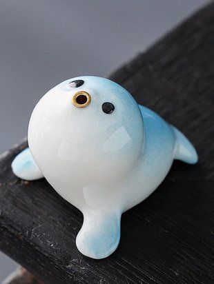Підставка для пахощів для чайної церемонії та медитації: Xiǎo hǎib&agrave;o Старанне Тюлененя, Китай id_12317 фото