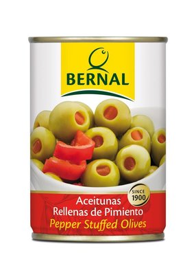 Оливки Bernal фаршировані перцем ж/б 292г, Іспанія id_3094 фото
