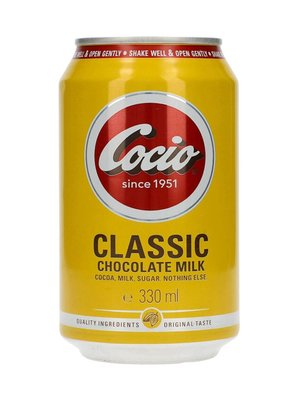 Шоколадне молоко Cocio Chocolate Milk напій в ж/б 330мл, Данія id_10044 фото