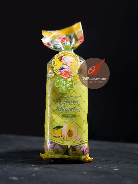 Цукерки Reber Constanze Mozart Kugeln з лимонною начинкою 200г, Німеччина id_314 фото
