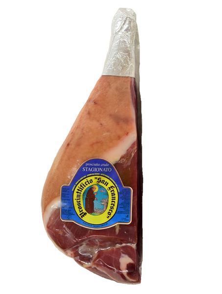 Прошутто без кістки сиров'ялене 1/2 Prosciutto crudo stagionato San Francesco 2,5-3,5 кг, Італія id_12192 фото