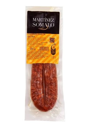 Ковбаса сиров'ялена Чорізо Martinez Somalo Chorizo Sarta Extra 200г, Іспанія id_8184 фото