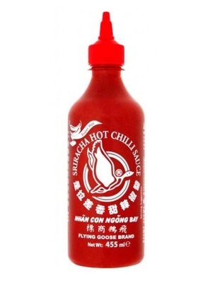 Соус чилі Шрірача Flying Goose Sriracha Super Hot Sauce дуже гострий 455мл, Таїланд id_9992 фото