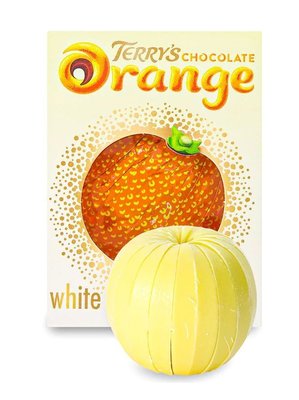 Апельсин з білого шоколаду Terry's Chocolate Orange з апельсиновою олією 147г, Великобританія id_2492 фото