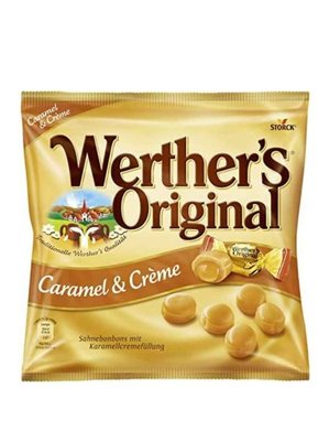 Цукерки Werther's Original Caramel Creme карамель та вершки 225г, Німеччина id_7928 фото