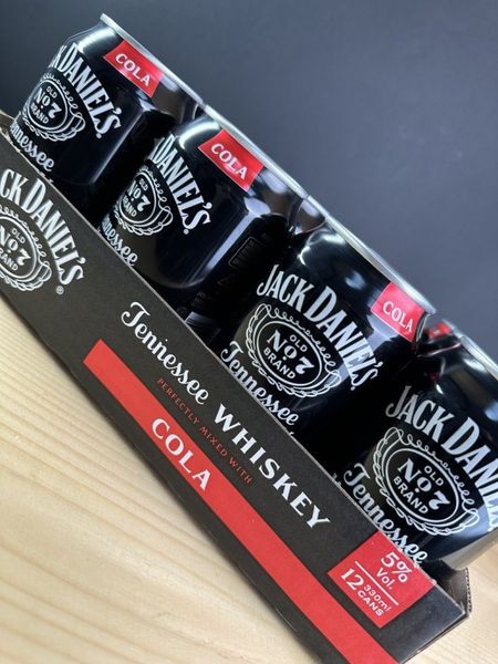 Напій Jack Daniel's Whiskey-Cola 5% ж/б 330 мл, Великобританія id_8542 фото