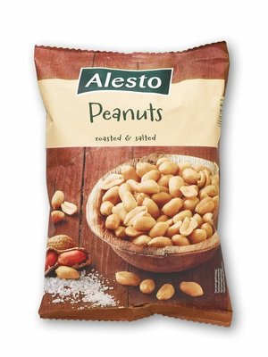 Арахіс Alesto Peanuts смажений та солений 250г, Нідерланди id_2186 фото