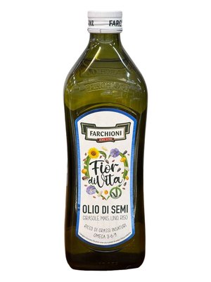 Суміш нерафінованих олій Farchioni Fior di Vita Omega 3-6-9 1л, Італія id_7782 фото