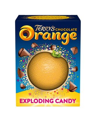 Апельсин з молочного шоколаду Terry's Chocolate Orange з вибуховою карамеллю 147г, Великобританія id_2494 фото