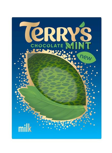 Апельсин з молочного шоколаду Terry's Chocolate Mint Milk з м'ятою 145г, Великобританія id_8139 фото