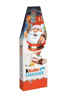 Набір Kinder Chocolate Санта 16 батончиків 200г id_2749 фото