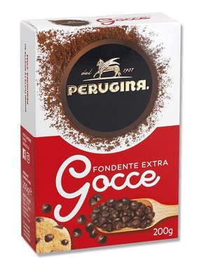 Краплі екстра чорного шоколаду Perugina Gocce Di Cioccolato Fondente Extra 200г, Італія id_7883 фото